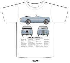 Arnolt MG Open Tourer 1953-55 T-shirt Front